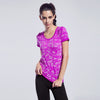 Camouflage Color Women Sports Yoga Shirt